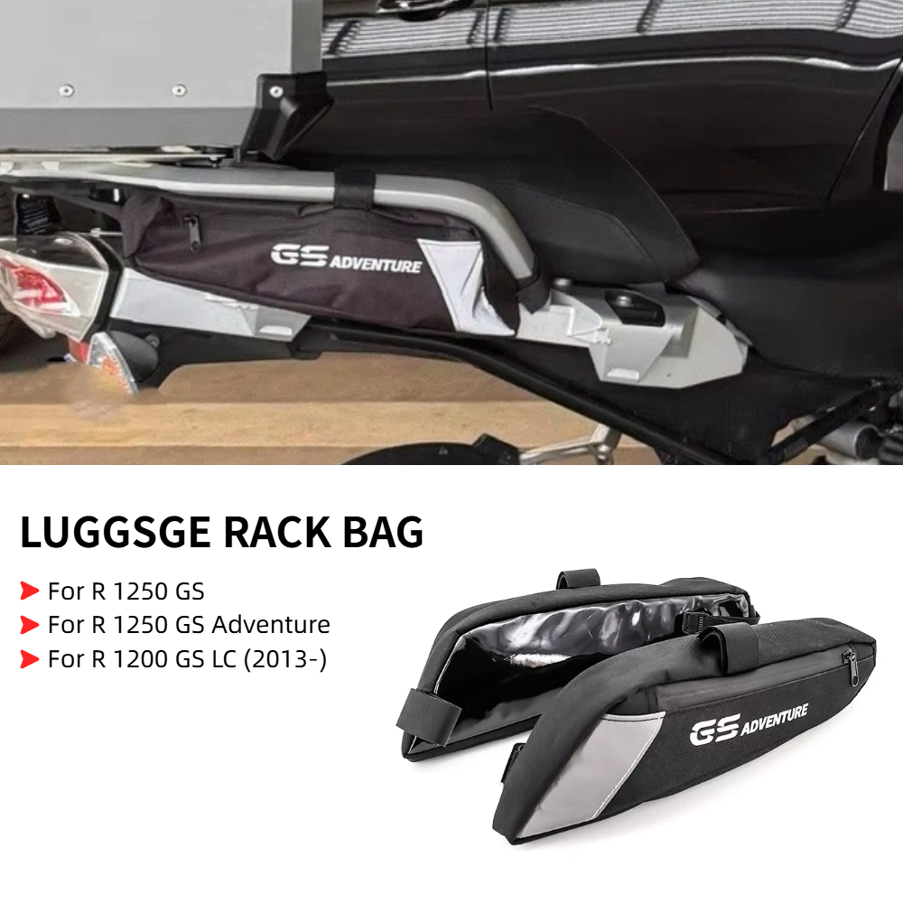 Motorcycle Gear Warehouse - Motorcycle Tail Rack Side bags Waterproof