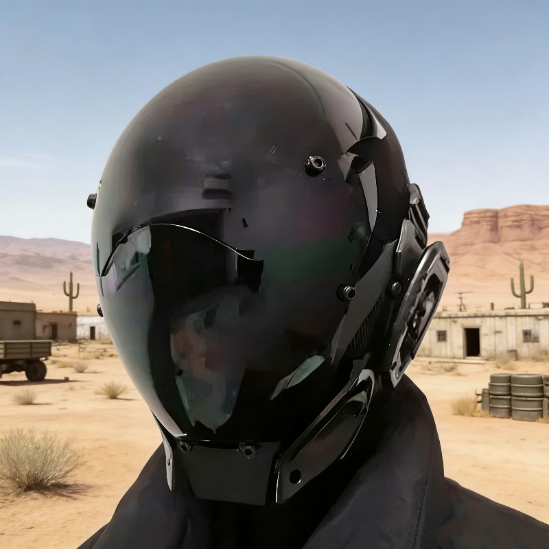 Mecha style cyberpunk helmet m - Helmet Full Face review and price