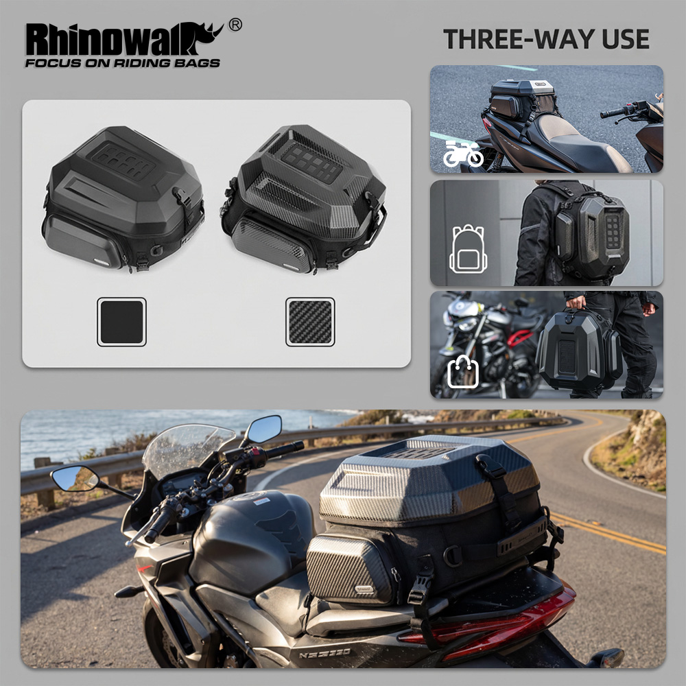 Rhinowalk Motorcycle Rear Seat - Motorcycle Gear Warehouse review and price