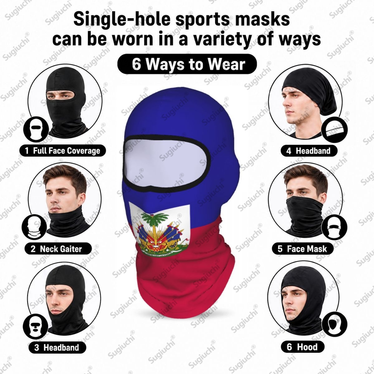 Haiti Cycling Balaclava Full F - Helmet Full Face review and price