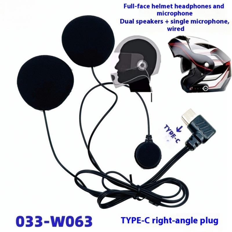 1Pc Type-C Plug HD Noise Reduc - Helmet Full Face review and price