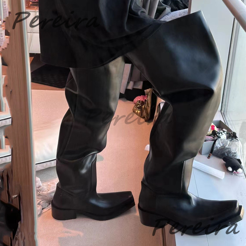 Thick Soled Over The Knee Boot - Riding Boot Short review and price